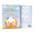 All About Easter Bunnies: Cute & Relaxing Coloring Book
