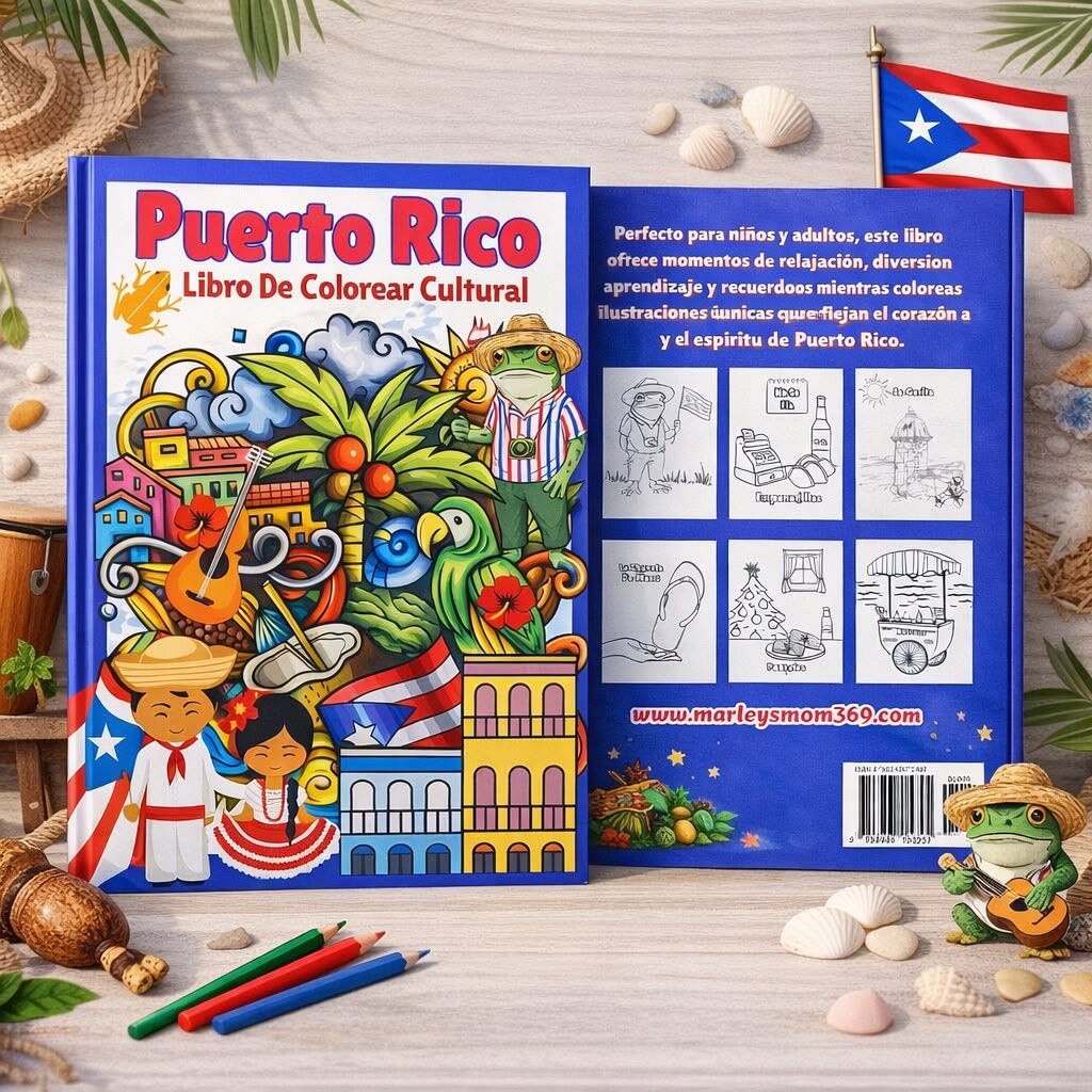 Puerto Rico Coloring Book